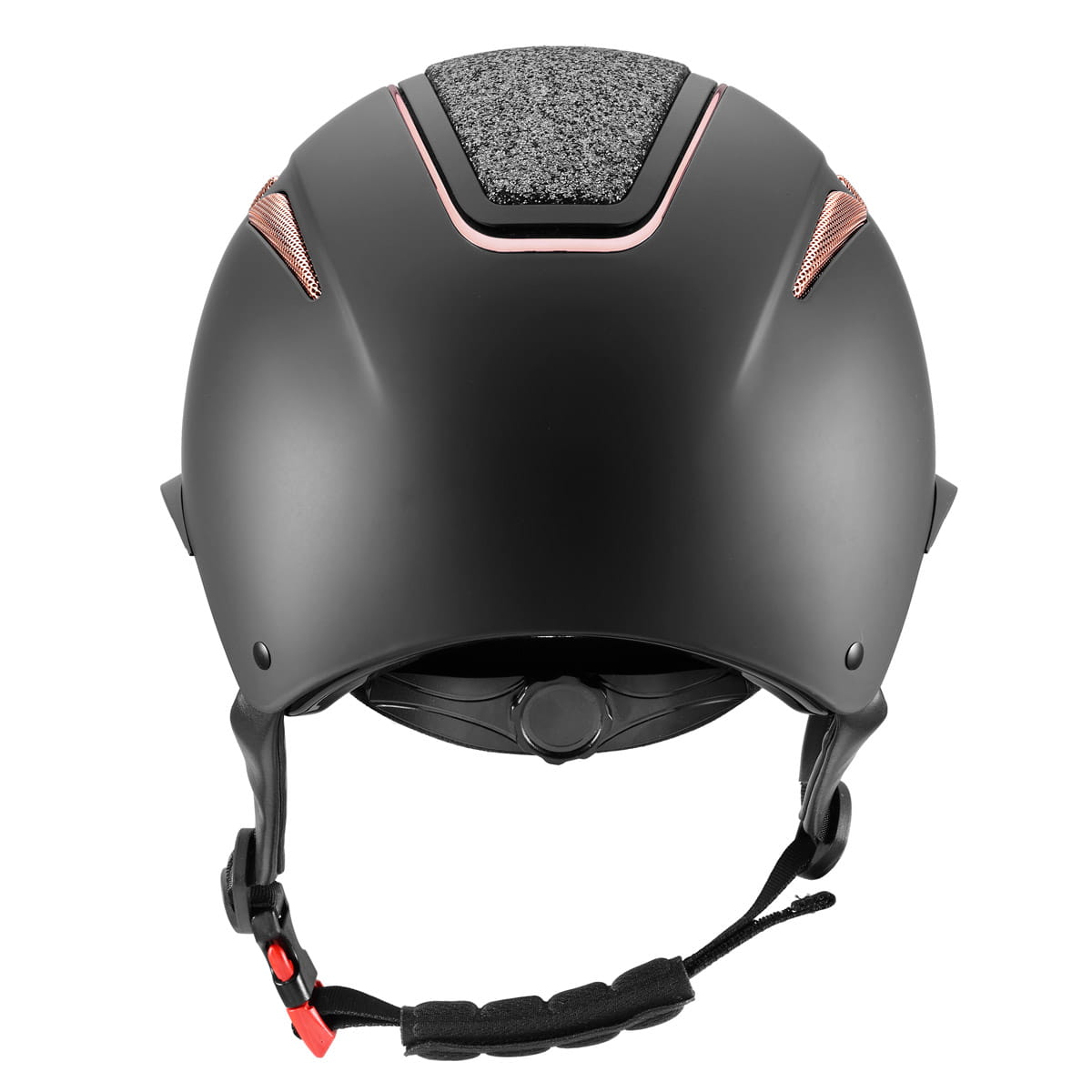 Kask jeździecki Tattini Ariete Pink Gold - Cavalo