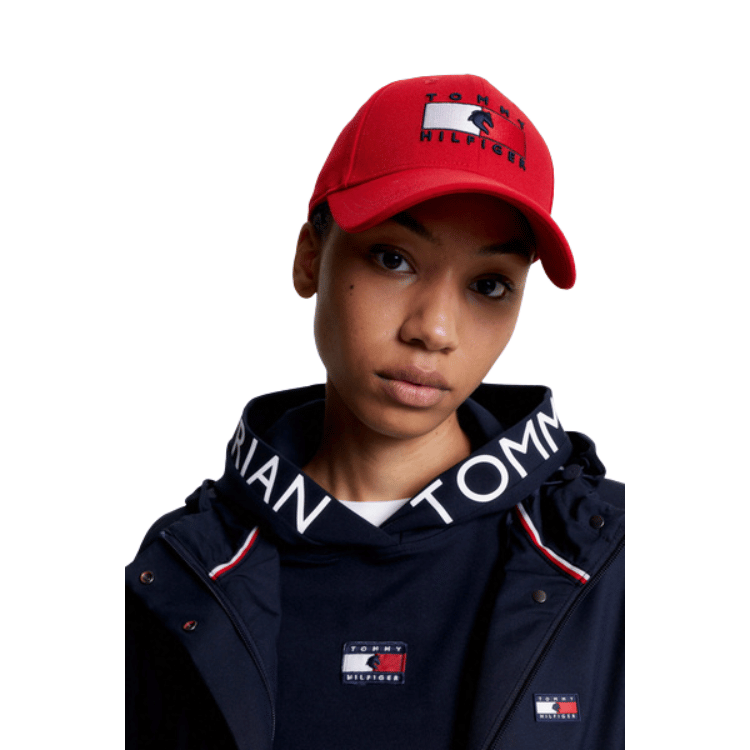Czapka Tommy Hilfiger Equestrian MONTREAL DESERT SKY - Cavalo