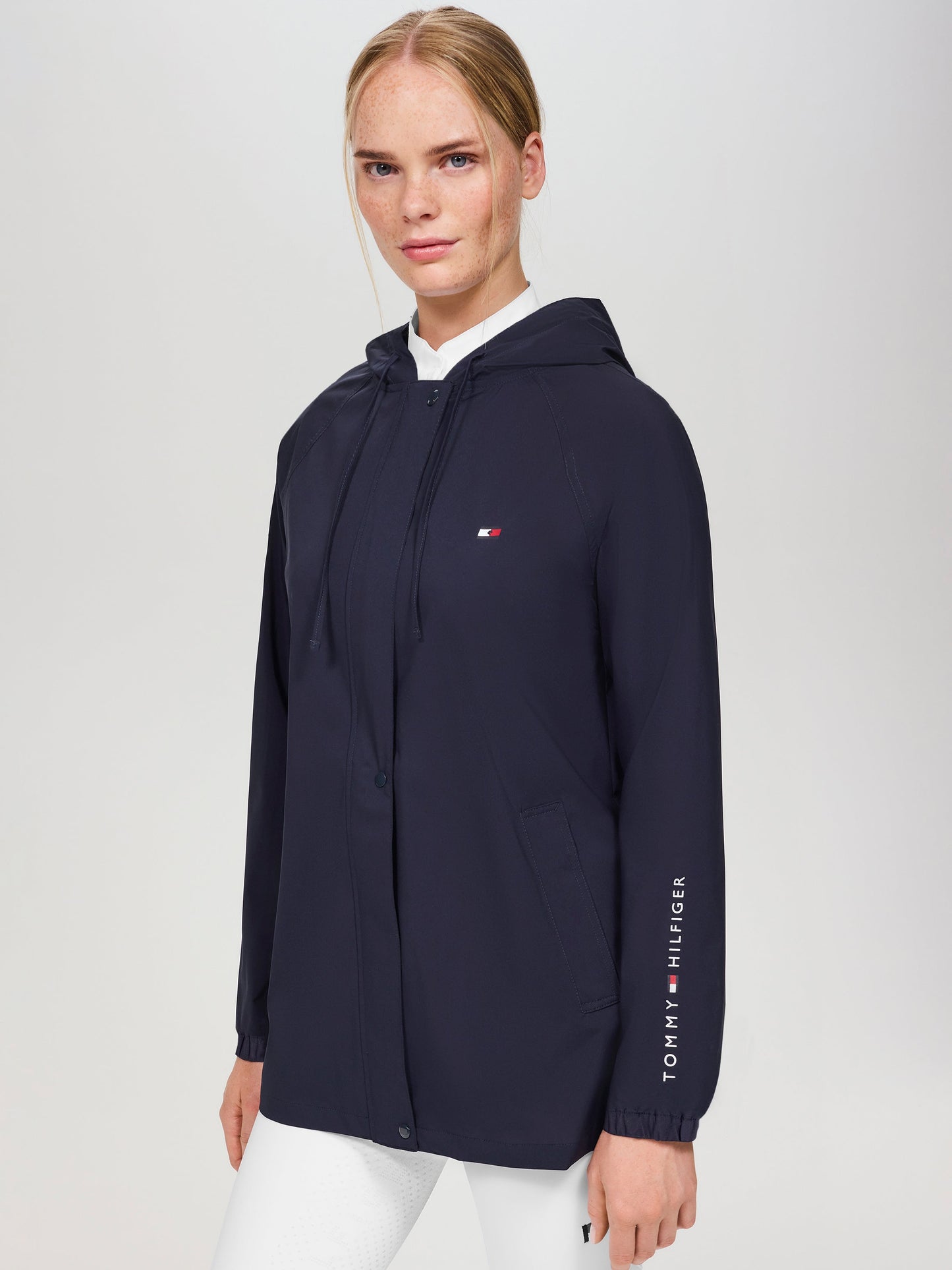 Kurtka przeciwdeszczowa Tommy Hilfiger Bolton składana DESERT SKY - Cavalo