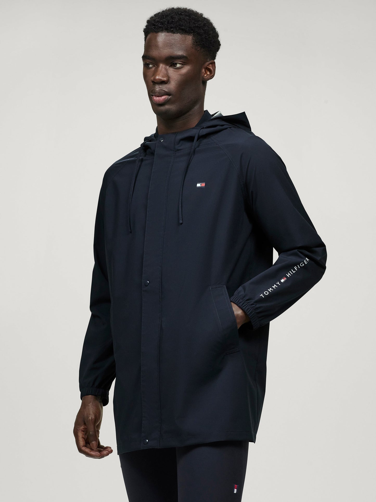 Kurtka przeciwdeszczowa Tommy Hilfiger Bolton składana DESERT SKY - Cavalo