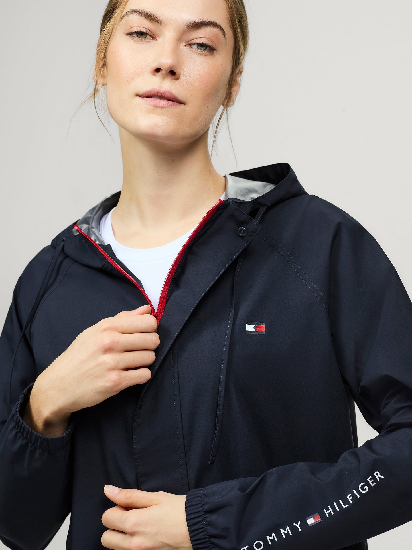 Kurtka przeciwdeszczowa Tommy Hilfiger Bolton składana DESERT SKY - Cavalo