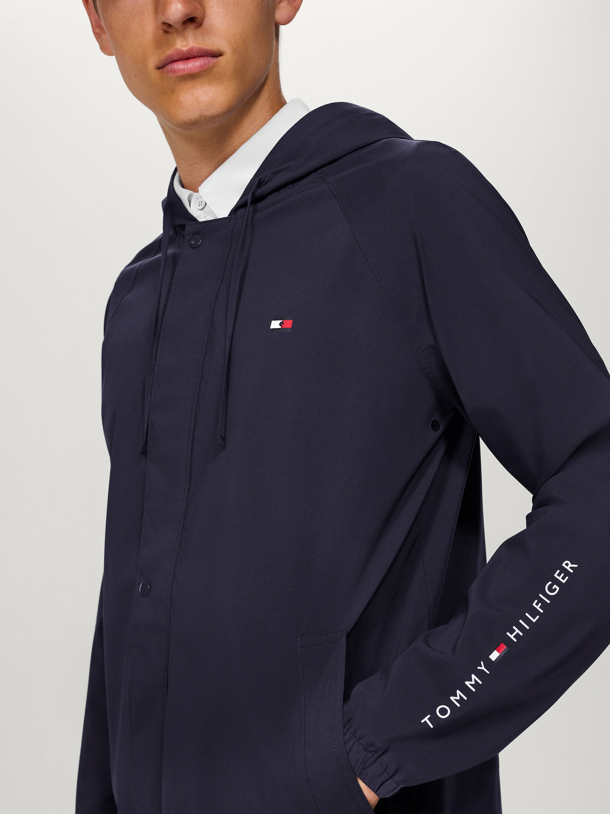 Kurtka przeciwdeszczowa Tommy Hilfiger Bolton składana DESERT SKY - Cavalo