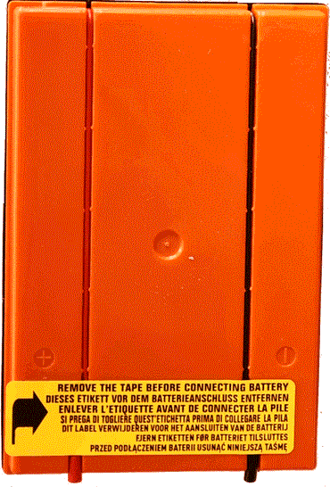 Bateria chlorkowa do elektryzatora 9V 55Ah Unitra - Cavalo