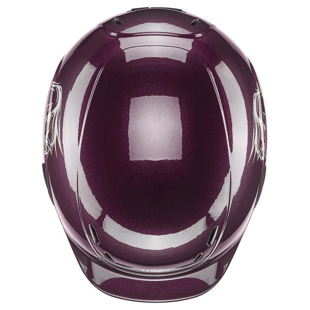 UVEX Kidoxx flower Kask jeździecki 3XS (49-54)