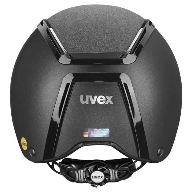 UVEX Exxeed STARSHINE MIPS czarny - Cavalo