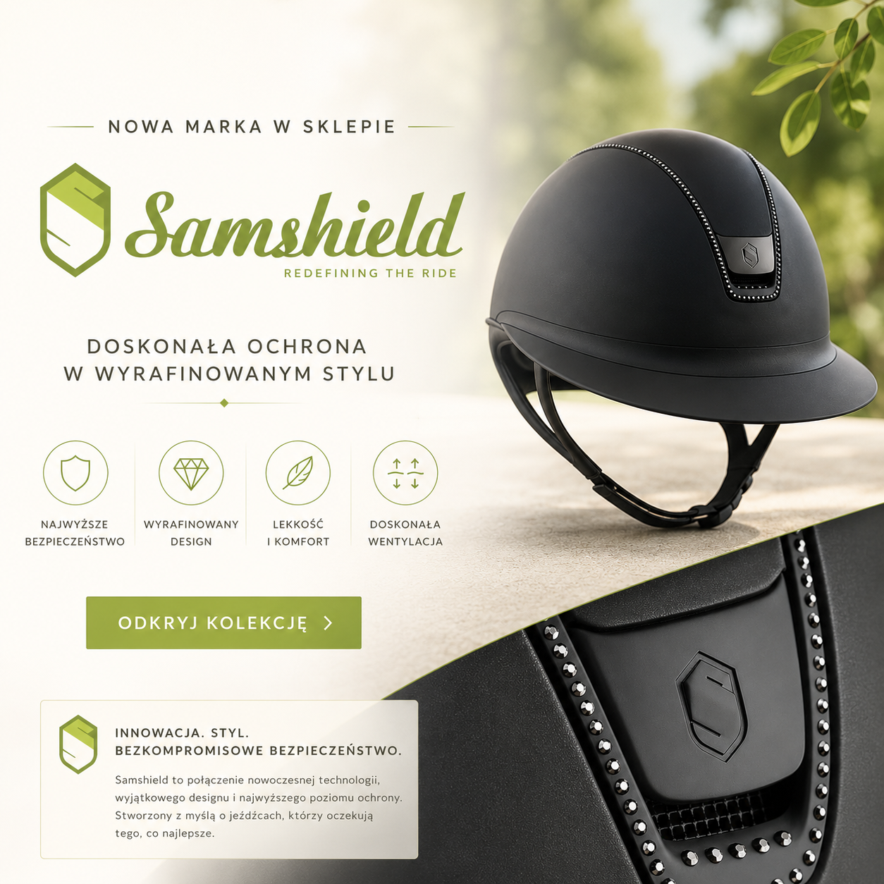 Samshield – luksusowa odzież jeździecka dla wymagających