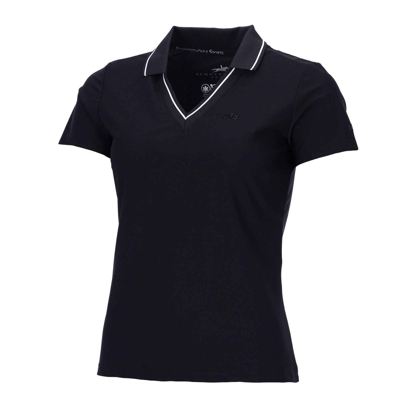 Schockemohle Koszulka Polo SPMiley Style SS 2026 Black