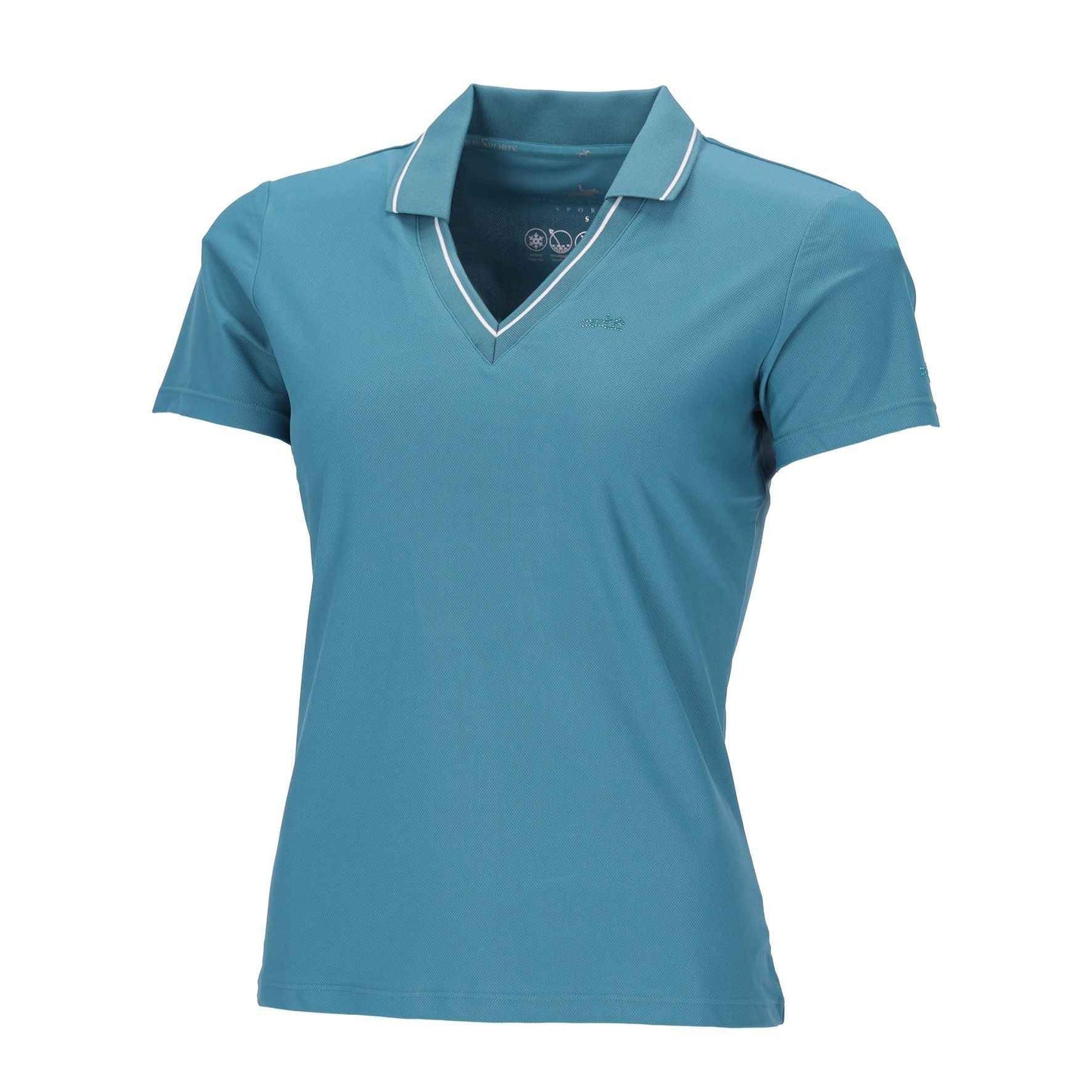 Schockemohle Koszulka Polo SPMiley Style SS 2026 Colonial Blue