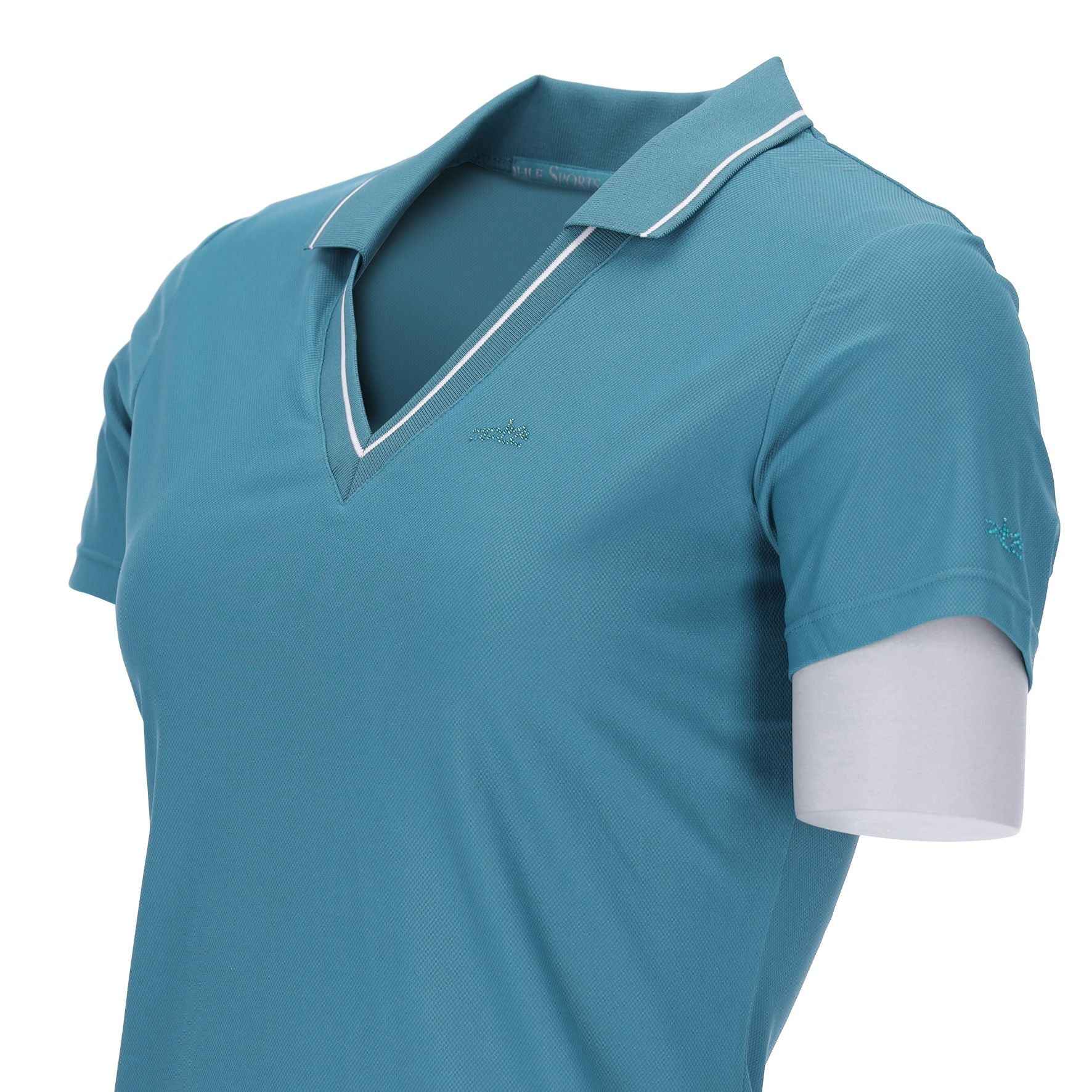 Schockemohle Koszulka Polo SPMiley Style SS 2026 Colonial Blue