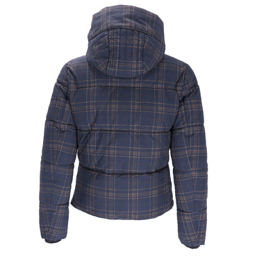 Schockemohle A/W 26 Kurtka zimowa Leni dark navy krata