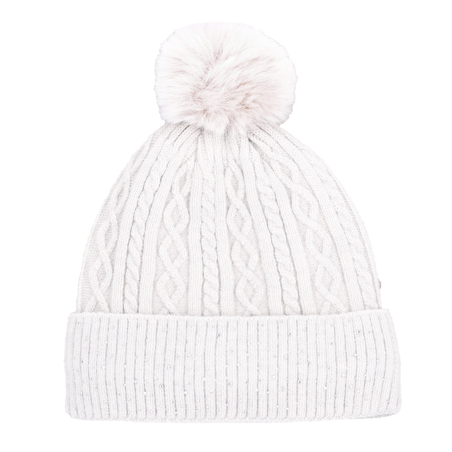 Schockemohle A/W 26 Czapka beanie glamour silver