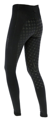 Legginsy jeździeckie Equona, dziecięce, czarny, roz. 128/134, Covalliero