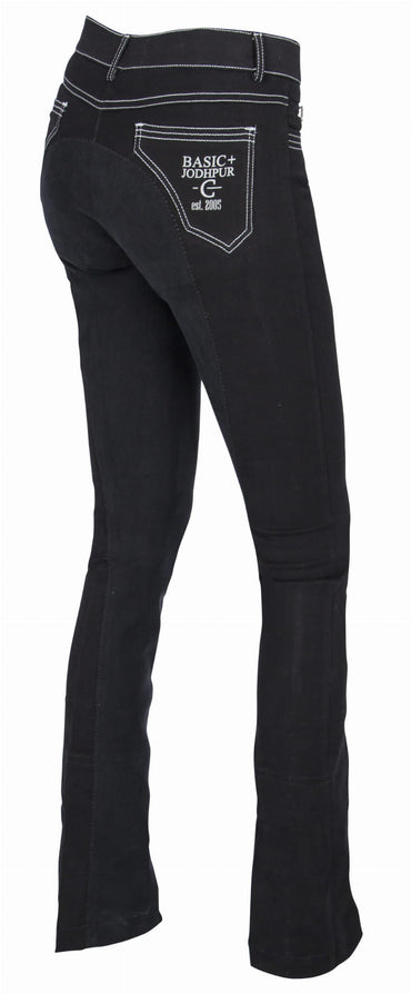 Bryczesy BasicPlus Jodhpur, damskie, czarny, roz. 34, Covalliero