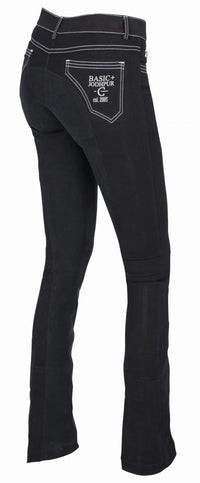 Bryczesy BasicPlus Jodhpur, damskie, czarny, roz. 36, Covalliero