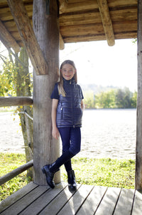 Legginsy jeździeckie Equona, damskie, granatowy, roz. 38/40, Covalliero