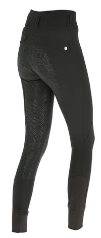 Bryczesy HighWaist, damskie, ciemnoszary, roz. 36, Covalliero