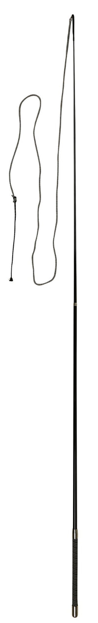 Bat do lonżowania z teleskopem czarny 200 cm Covalliero