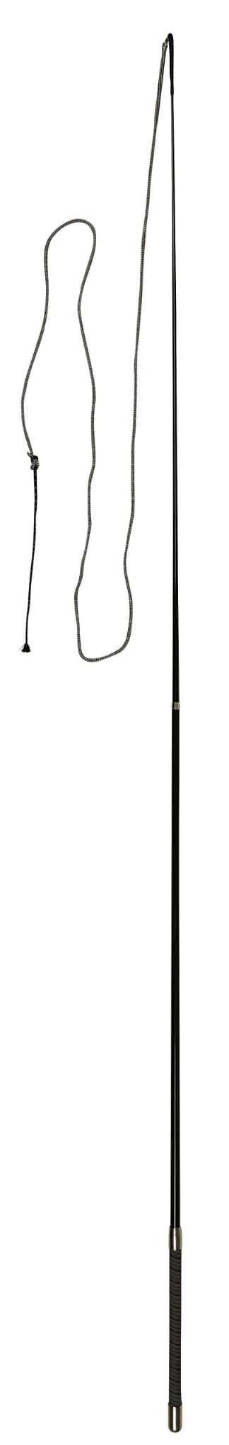 Bat do lonżowania z teleskopem czarny 200 cm Covalliero