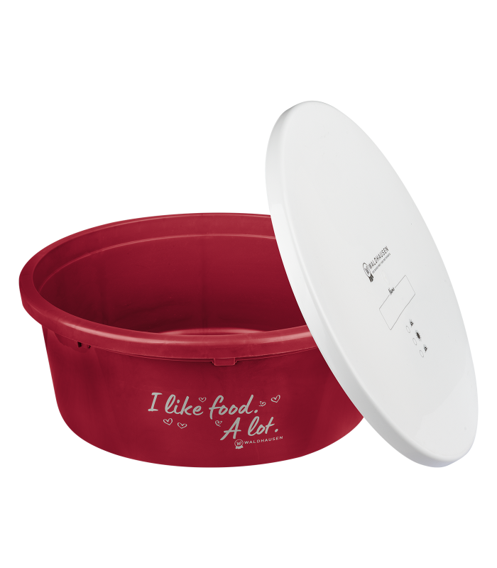 WALDHAUSEN Miska Flexi Bowl 8l cherry red – zdjęcie 2