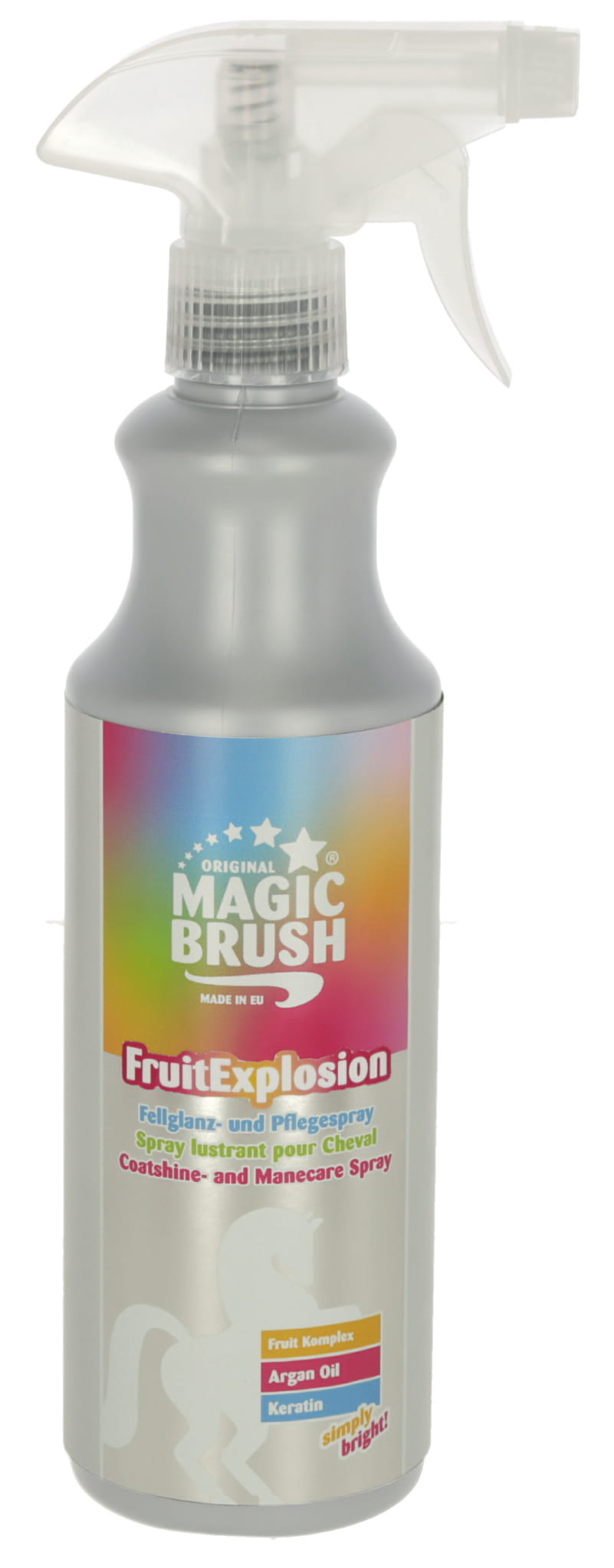 Spray do pielęgnacji sierści, grzywy i ogona dla konia ManeCare, Fruit Explosion, 500 ml, MagicBrush