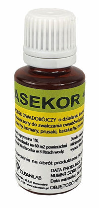 Środek owadobójczy na owady biegające i latające ASEKOR 400 Plus koncentrat 30 ml