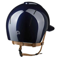 KEP Italia Kask jeździecki Smart Nova / Polish Blue/ Polo Visor / Star Blue Large