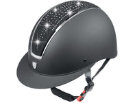 Kask jeździecki Tattini Crystal Storm M 55-57 czarny
