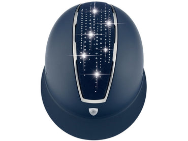 Kask jeździecki Tattini Crystal Storm M 55-57 czarny