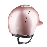 KEP ITALIA Kask Smart Nova Metal Polish Polo Visor Pink Star Pink Black Strap