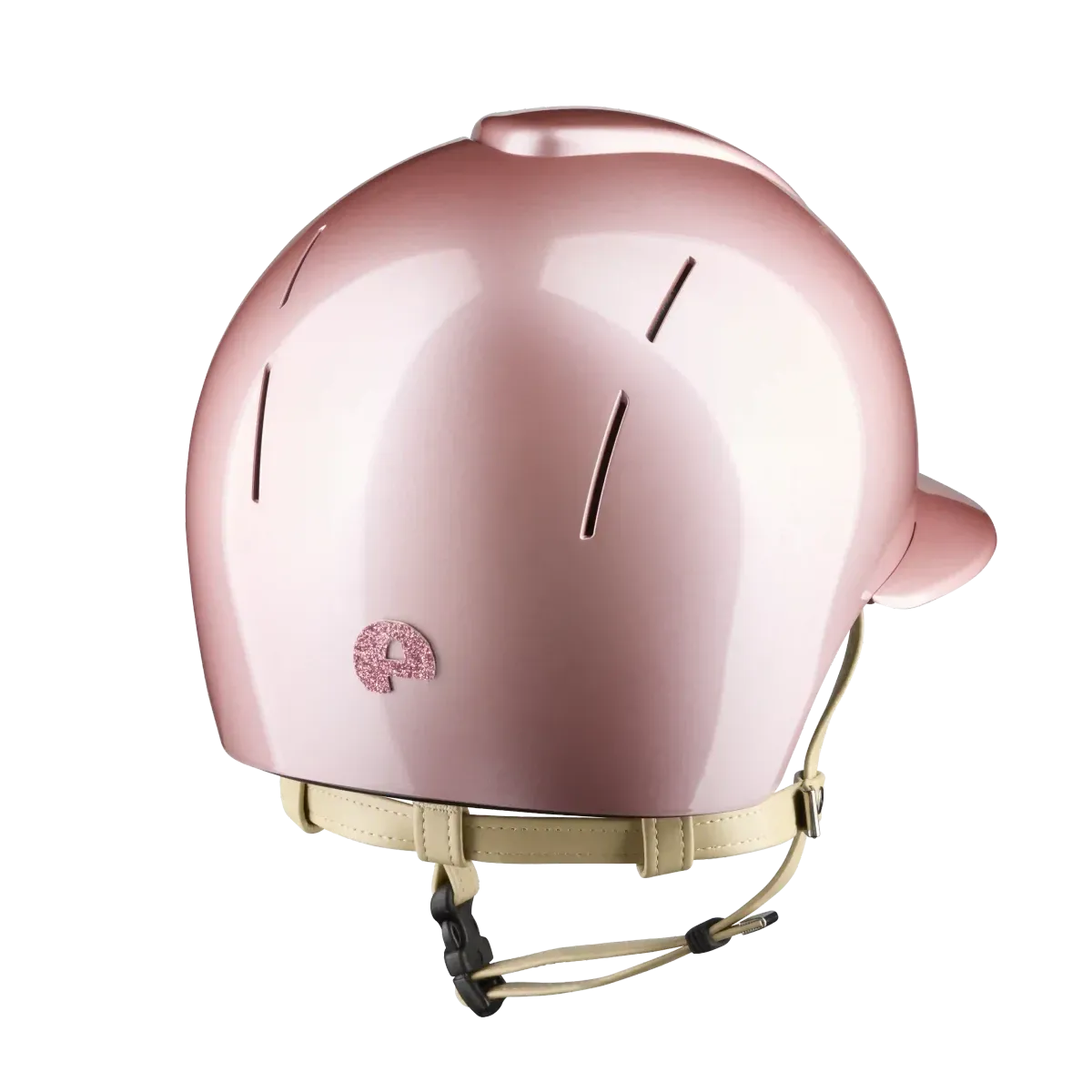 KEP Italia Kask Smart Nova Metal Polish Pink Star Pink Cream Strap
