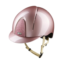 KEP Italia Kask SMART NOVA Polish Metal Pink Star Pink Cream Strap