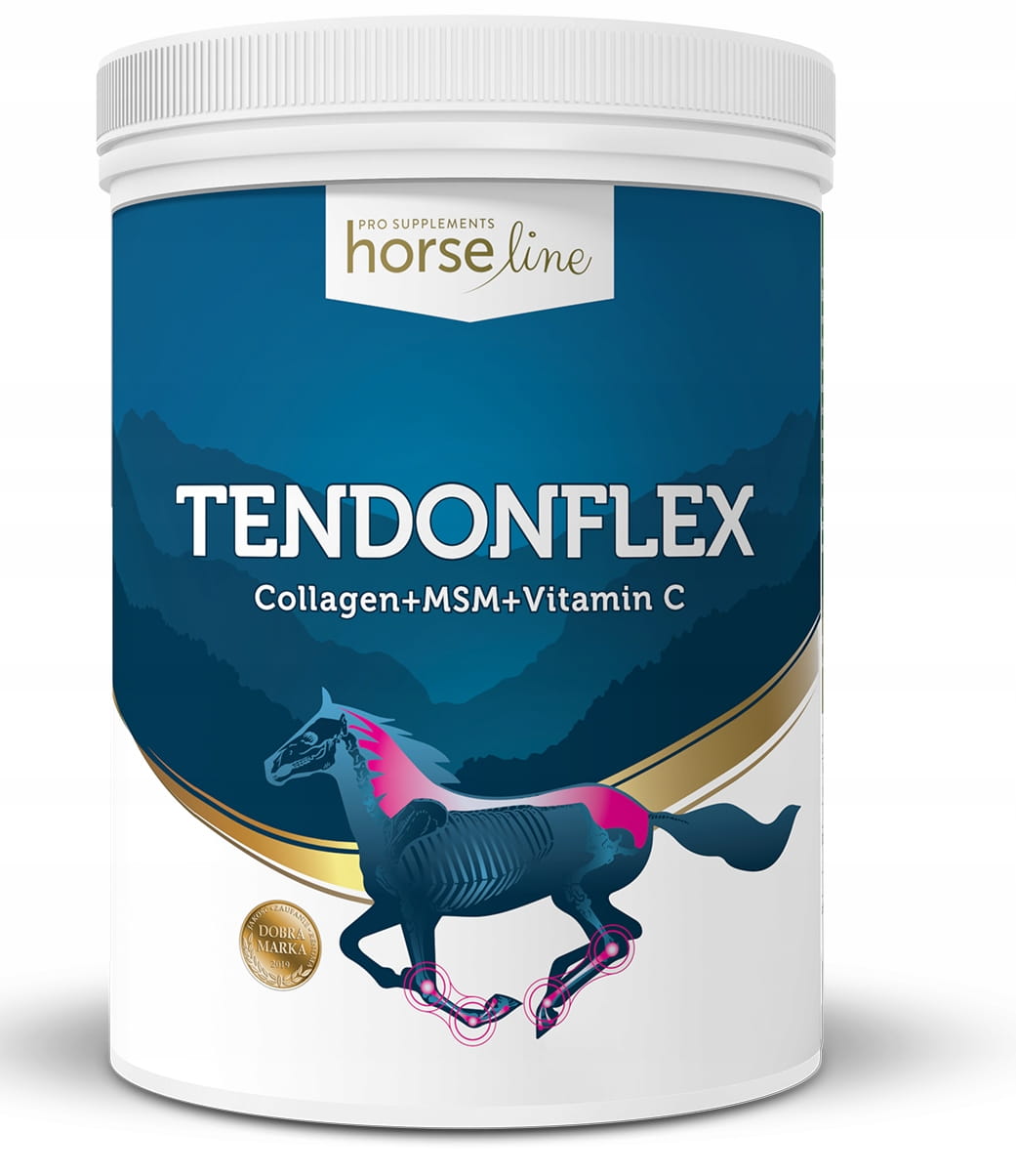 HorseLinePro Tendonflex Odżywienie i regeneracja ścięgien, więzadeł oraz tkanek miękkich 900g - Cavalo