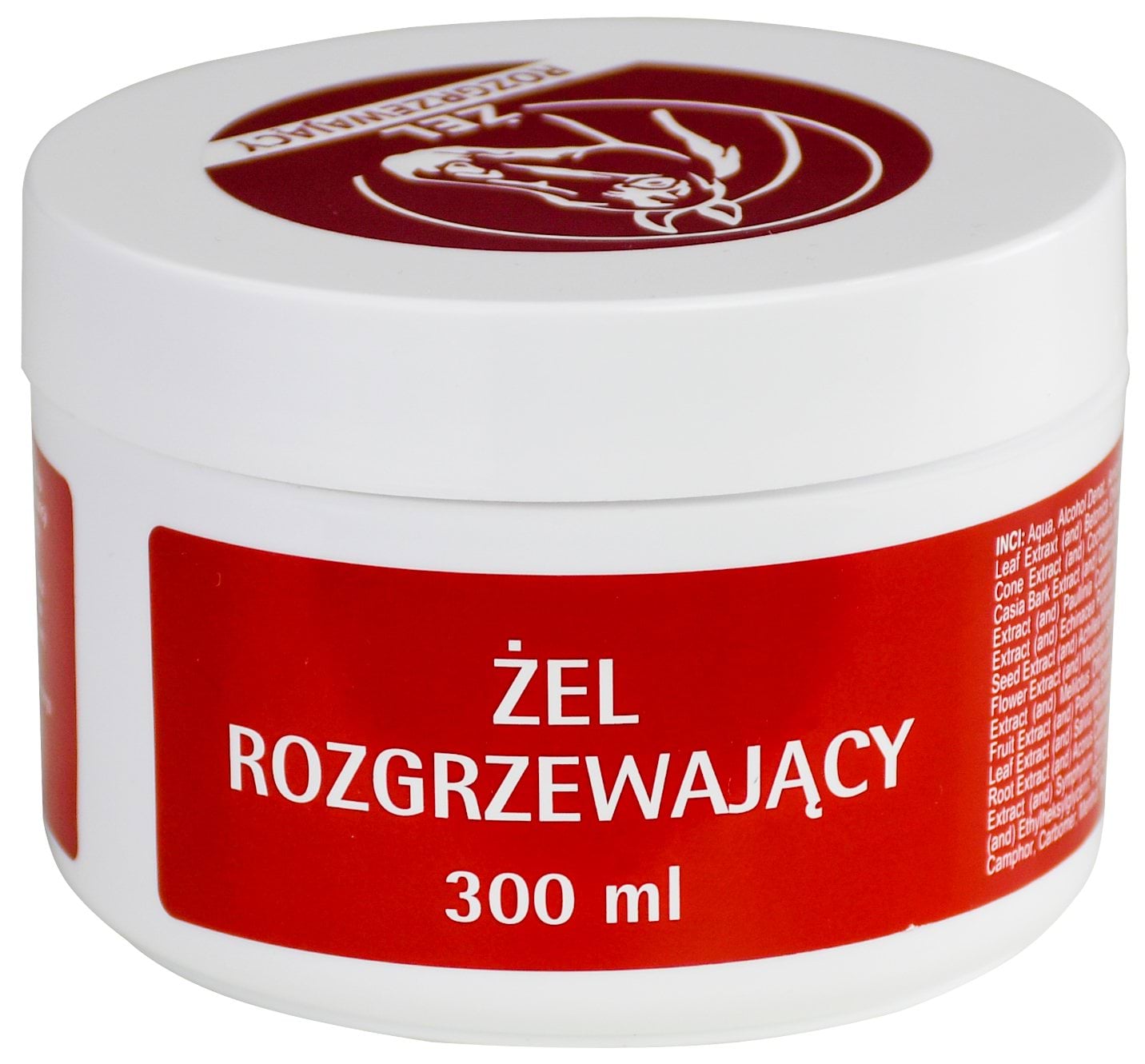Żel rozgrzewający dla koni 300 ml