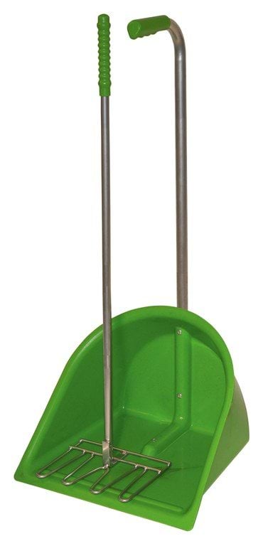 Zestaw do sprzątania w stajni Mistboy, jasnozielony, 75 cm, Kerbl - Cavalo