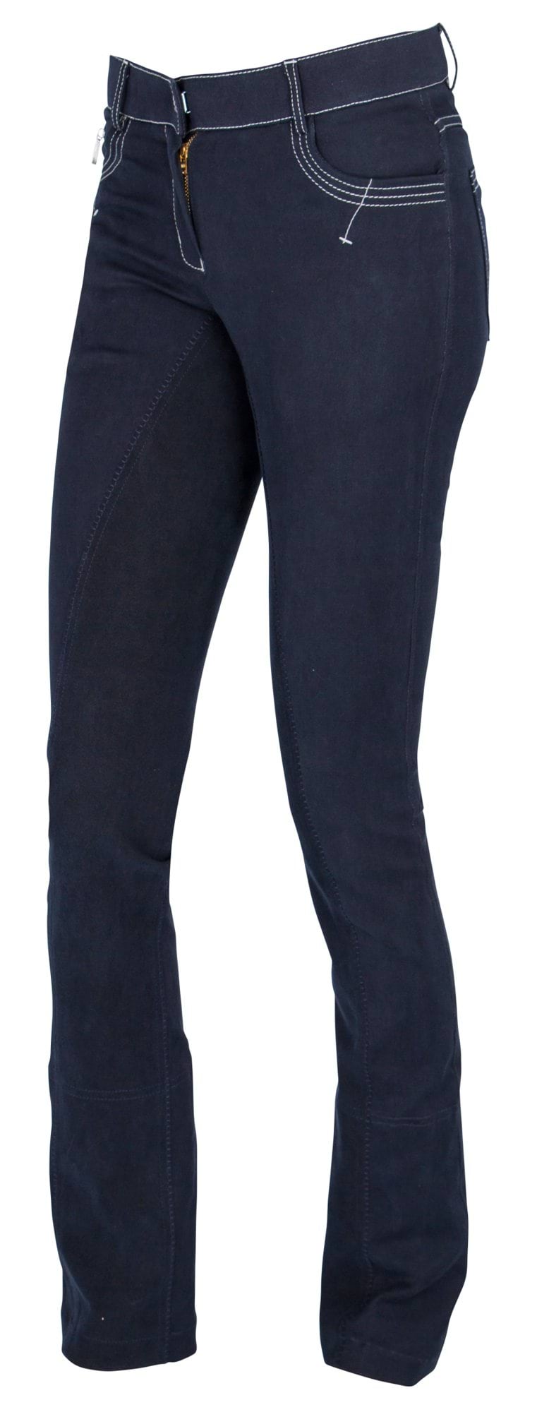 Bryczesy BasicPlus Jodhpur, damskie, niebieski, roz. 36, Covalliero