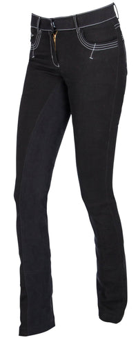 Bryczesy BasicPlus Jodhpur, damskie, czarny, roz. 36, Covalliero