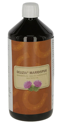 Olej z ostropestu plamistego dla konia Delizia, 1000 ml, Kerbl