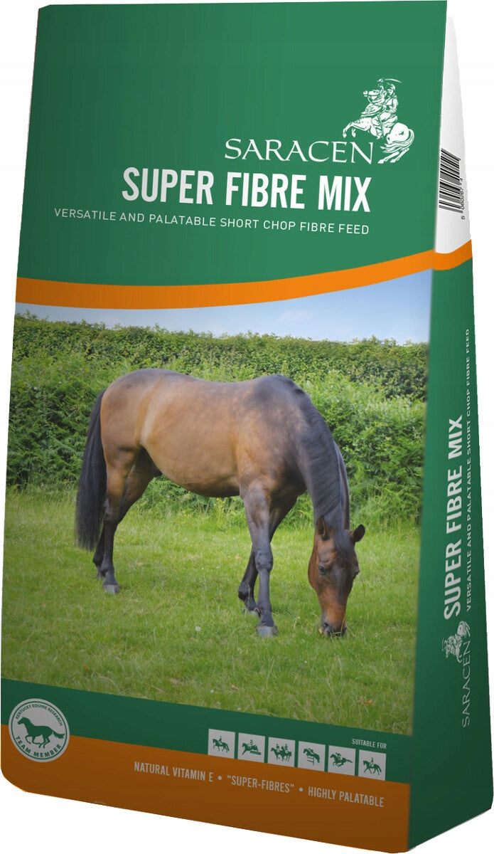 SARACEN Super Fibre Mix pasza dla koni 15 kg