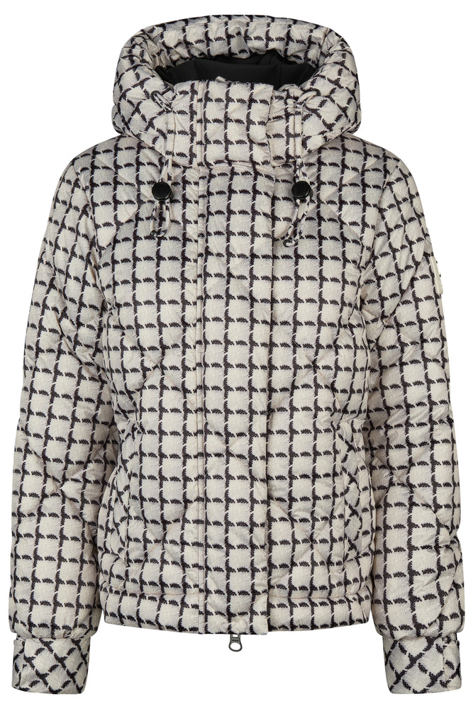 Pikeur A/W 26 Kurtka ocieplana damska softcream krata
