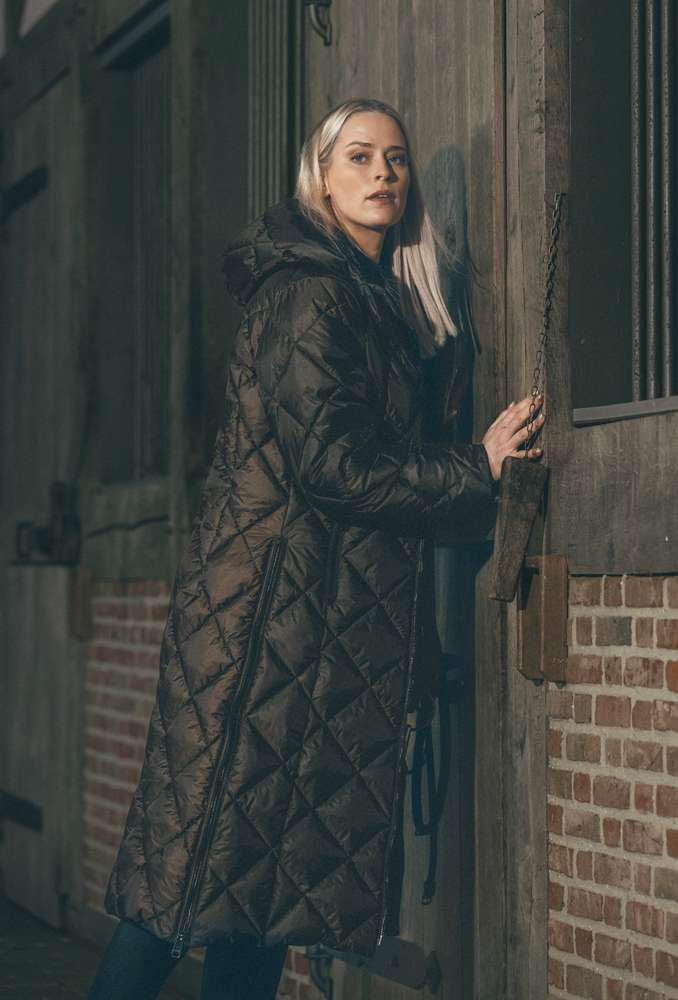 Pikeur A/W 26 Płaszcz ocieplany damski chocolate brown
