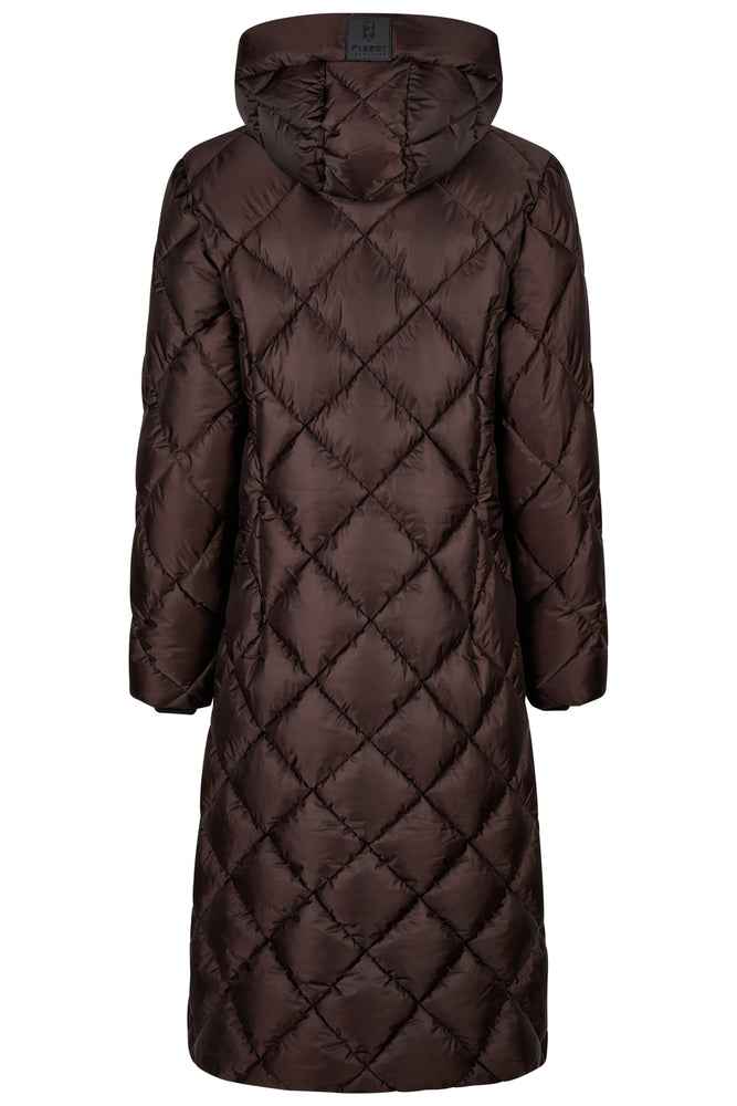 Pikeur A/W 26 Płaszcz ocieplany damski chocolate brown