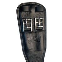 Popręg skórzany Eskadron Leather Girth Short Core Black