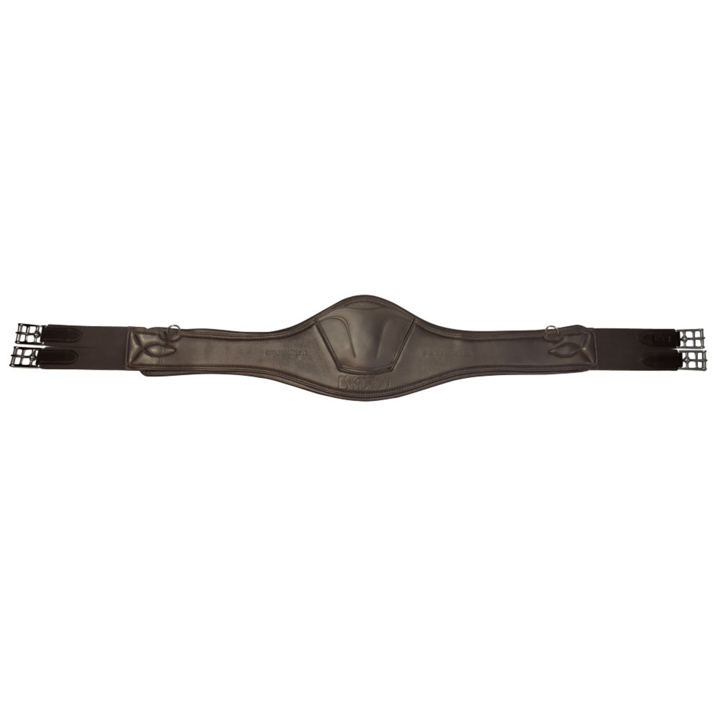 Popręg skórzany Eskadron Leather Girth Long Core Black 120 cm