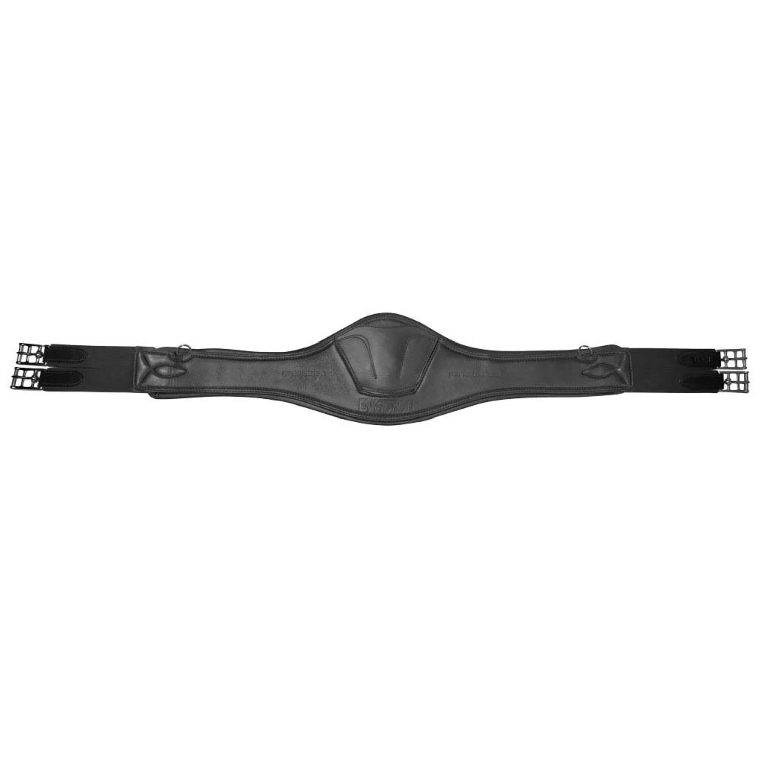 Popręg skórzany Eskadron Leather Girth Long Core Black 120 cm