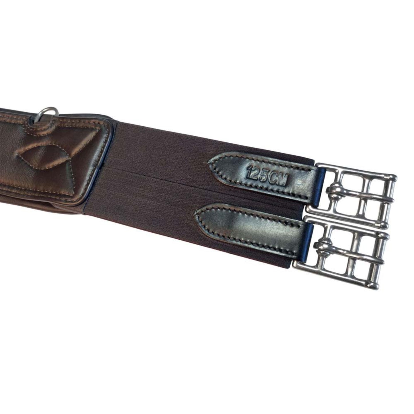 Popręg skórzany Eskadron Leather Girth Long Core Black 120 cm