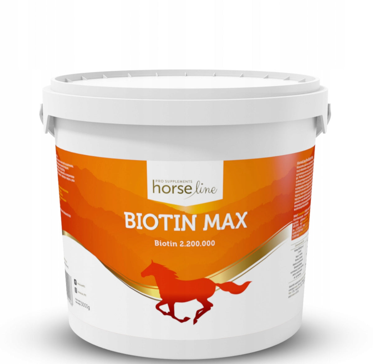 HorseLinePro witaminy Biotin Max biotyna 3000g