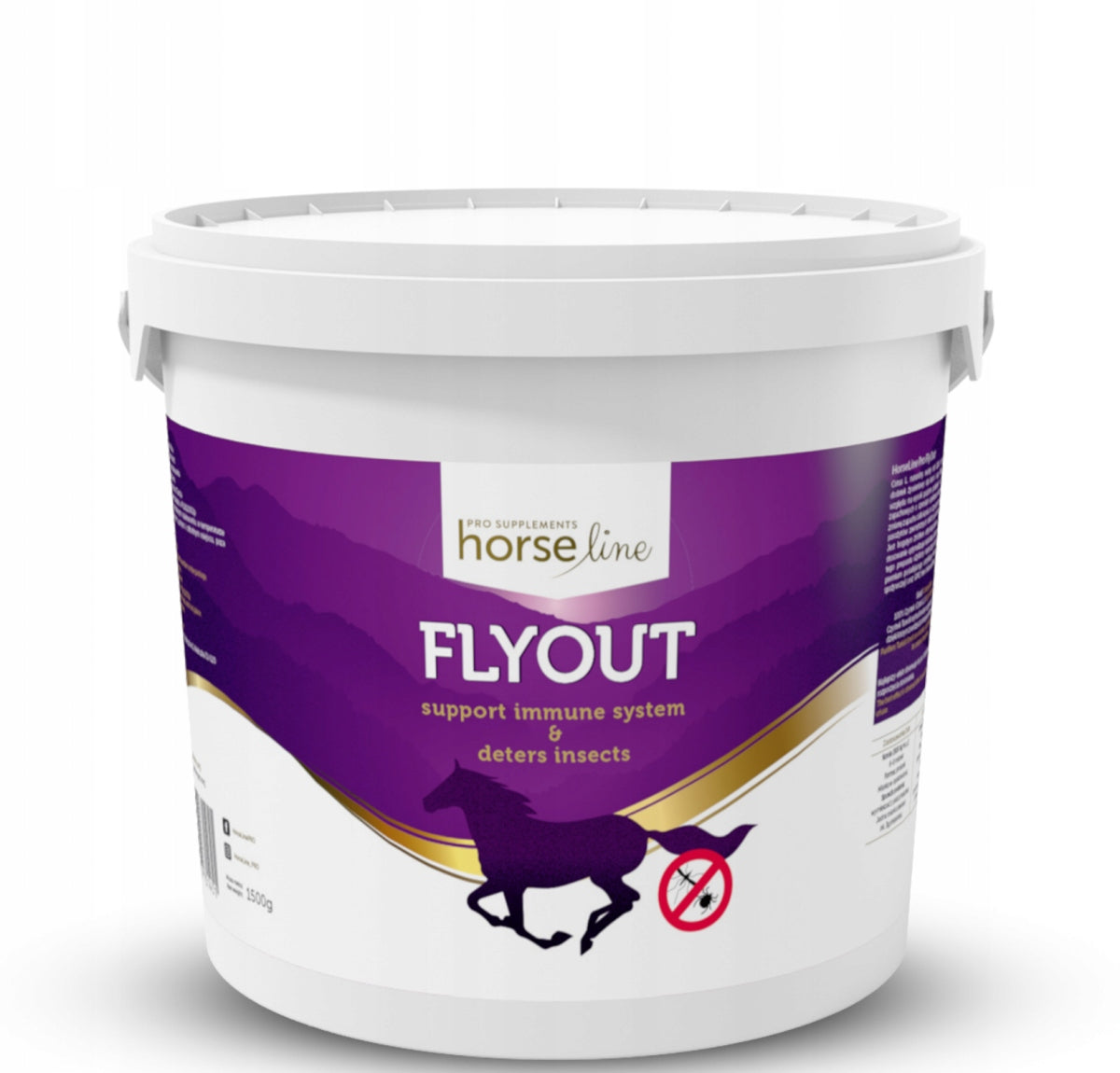 HorseLinePro FlyOut 1500g czystek owady kleszcze