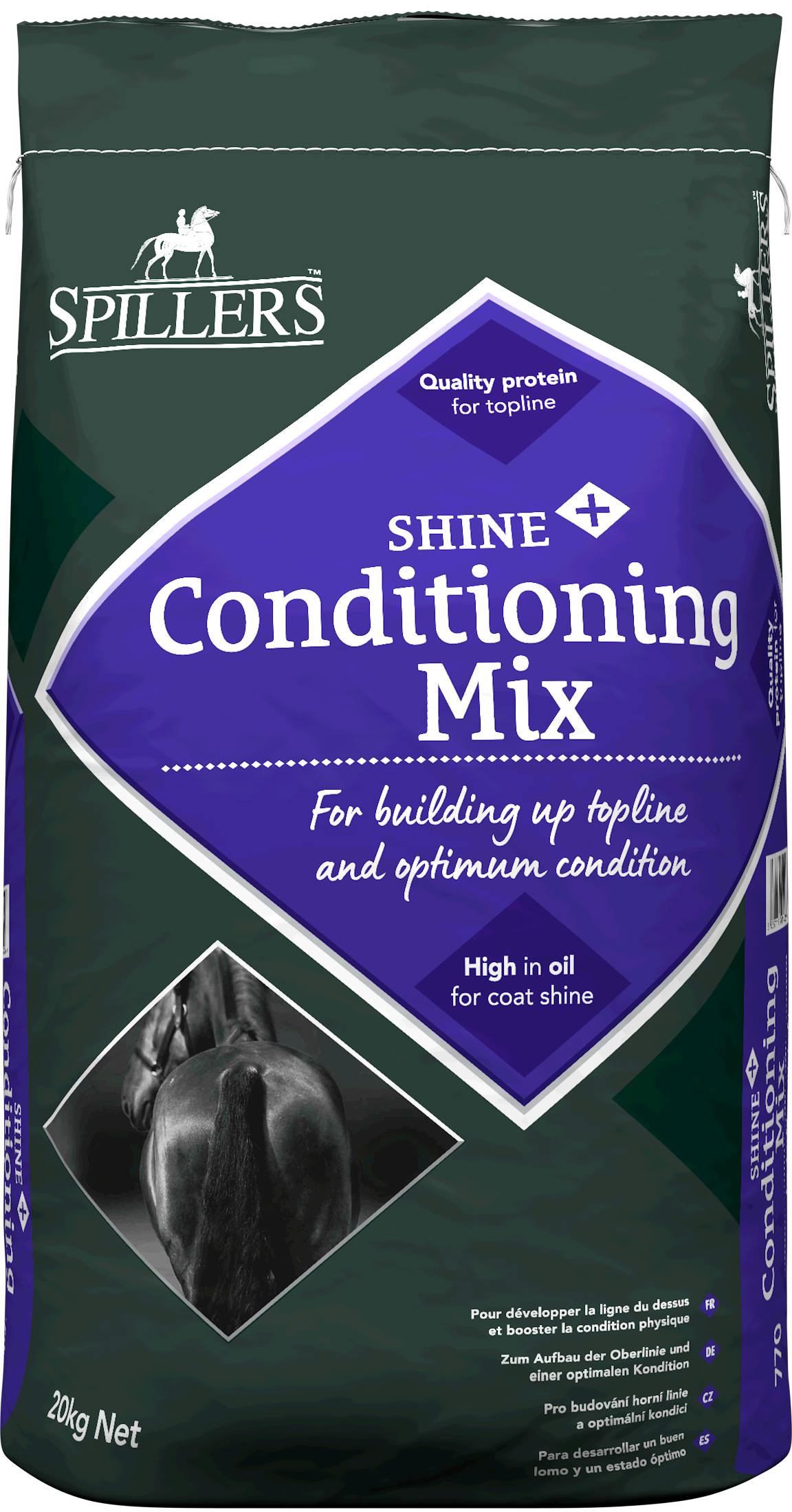 Pasza Spillers musli Shine + Conditioning Mix na kondycję mięśniową 20kg
