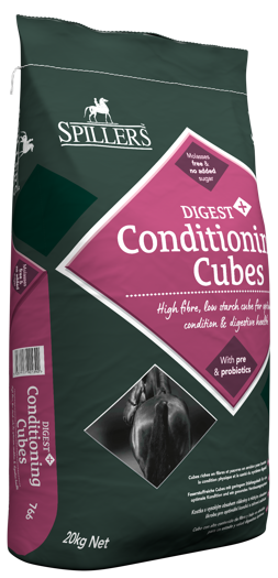 Pasza Spillers Digest + Conditioning Cubes 20kg na kondycję mięśniową i układu trawiennego