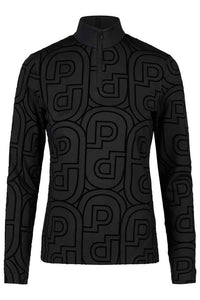 Pikeur A/W 26 Bluzka zip z nadrukiem damska black